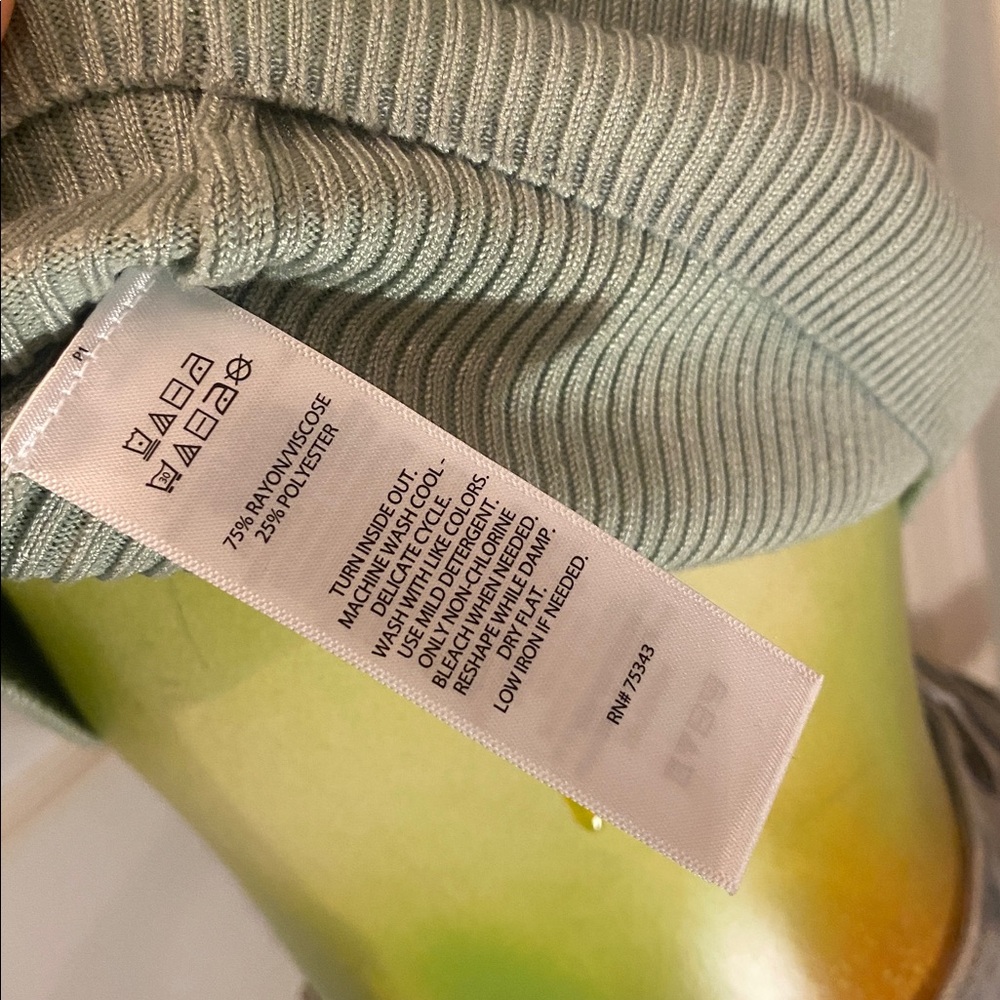 Sincerely Jules Mint Ribbed Knit - Picture 10 of 10